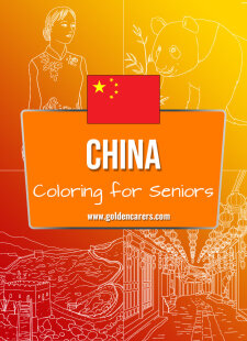 China Coloring Templates
