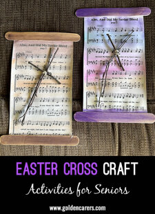 Easter Cross Craft