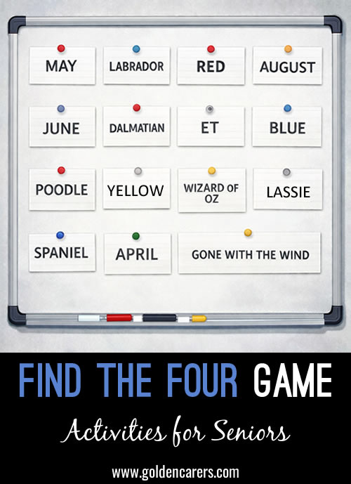 Find the Four Game