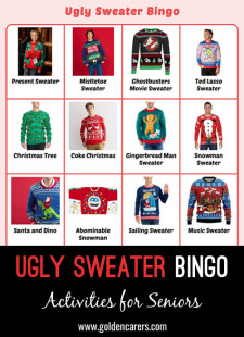 Ugly Sweater Bingo