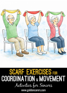 Scarf Exercises for Coordination & Movement