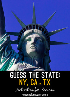 Guess the State: NY, CA, or TX