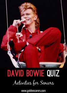 David Bowie Quiz