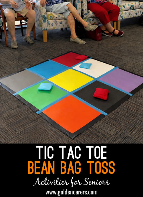Tic-Tac-Toe Bean Bag Toss