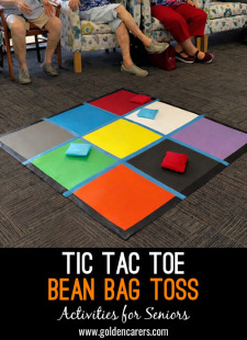 Tic-Tac-Toe Bean Bag Toss