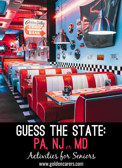 Guess the State: PA, NJ, or MD