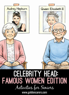 Celebrity Head – Famous Women Edition