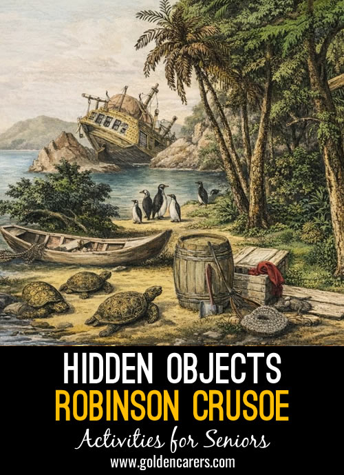 Hidden Objects - Robinson Crusoe