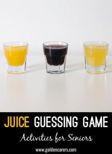 Juice Guessing Game