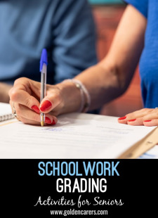 Schoolwork Grading Activity 