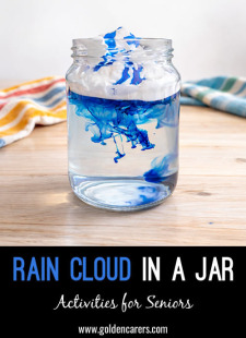 Rain Cloud in a Jar