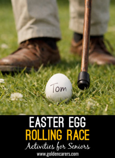 Easter Egg Rolling Race