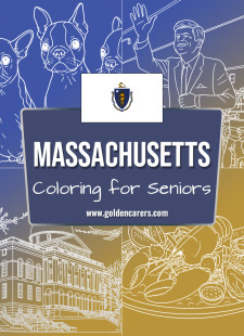 Massachusetts Coloring Templates