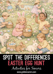 Spot the Differences - Easter Egg Hunt
