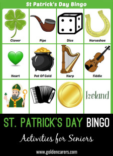 St Patrick's Day Bingo
