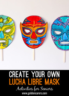 Create Your Own Lucha Libre Mask