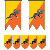 Bhutan Bunting Templates