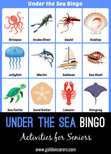 Under the Sea Bingo