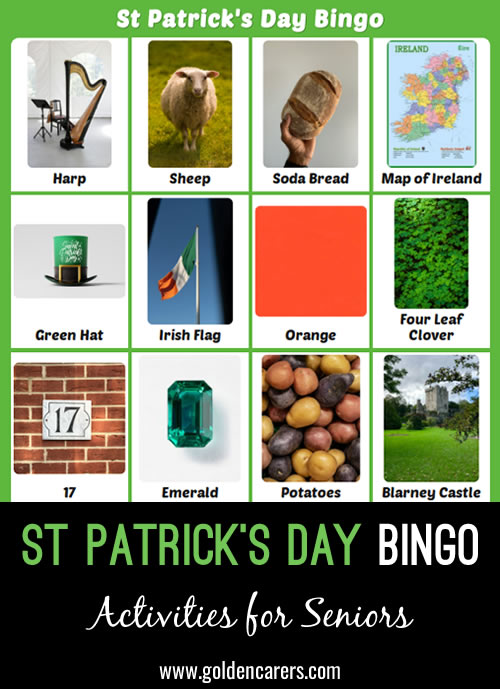 St Patrick's Day Bingo #3