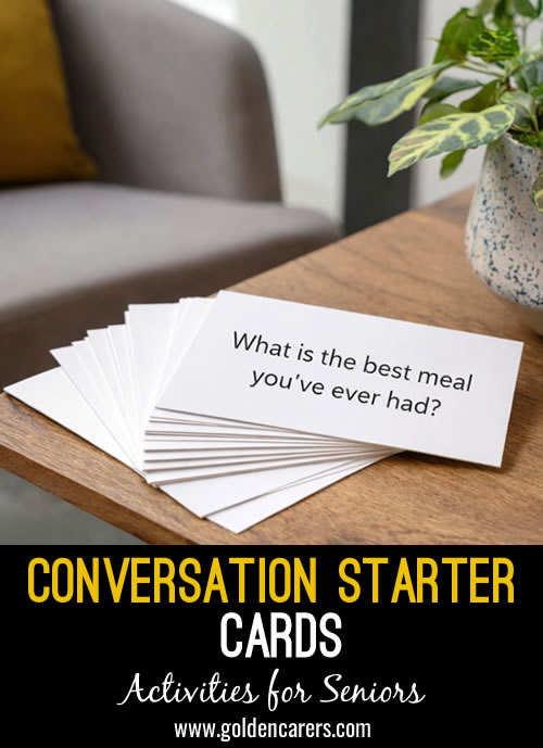 Conversation Starter Cards