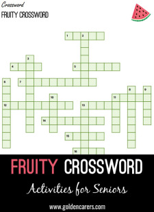 Fruity Crossword