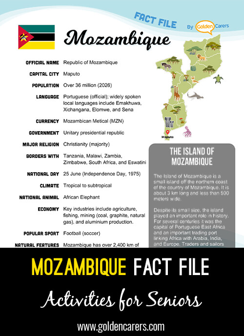 Mozambique Fact File