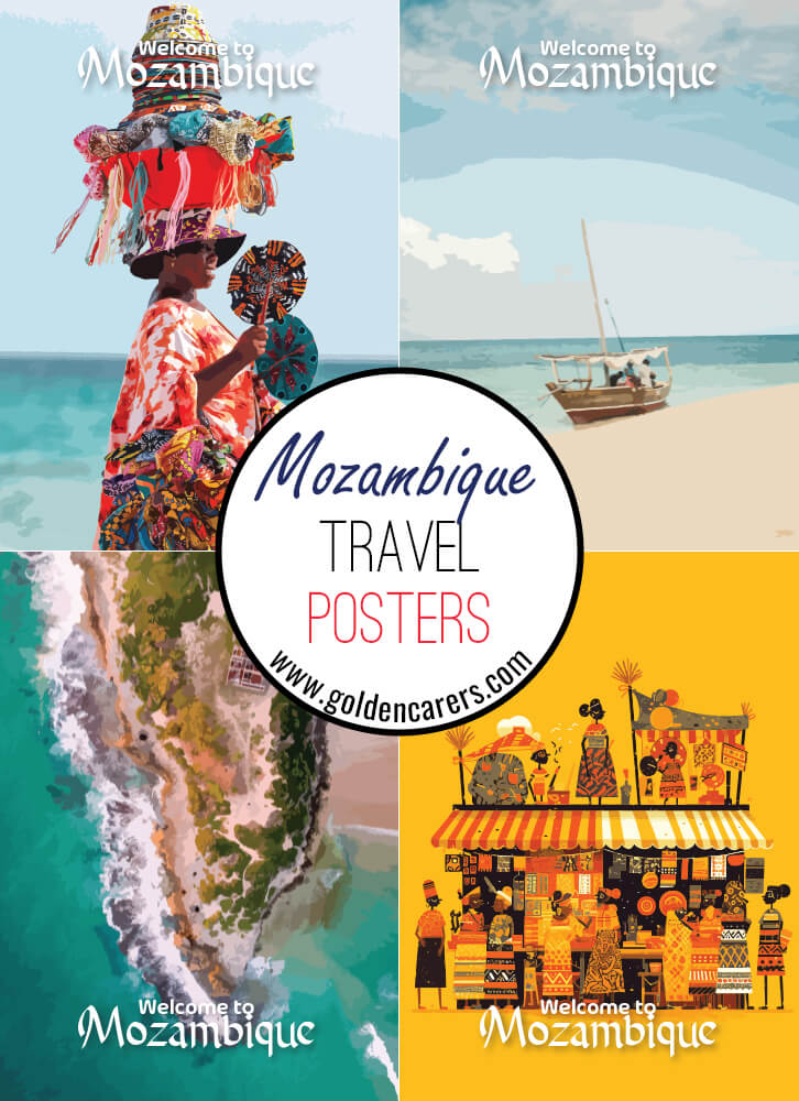 Mozambique Travel Posters