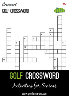 Golf Crossword