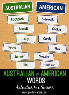 Australian vs American Words