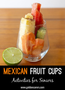 Mexican Fruit Cups