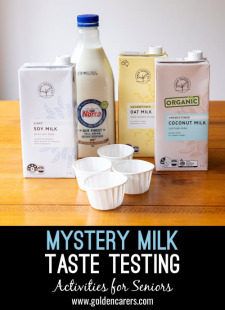 Mystery Milk Taste Testing