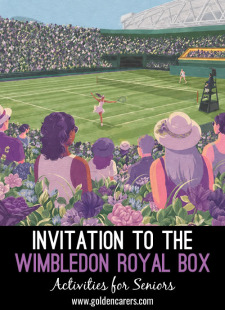 Invitation to the Wimbledon Royal Box