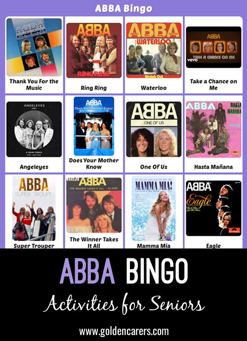 ABBA Bingo 