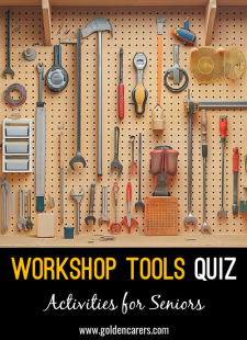 Workshop Tools Quiz