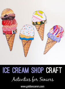 Ice Cream Shop Craft