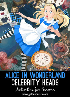 Alice in Wonderland Celebrity Heads