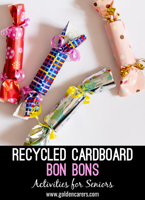 Recycled Cardboard Bon Bons