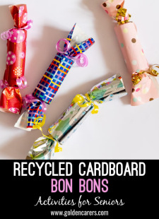 Recycled Cardboard Bon Bons
