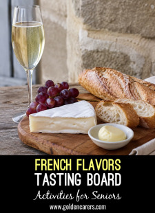 French Flavors Tasting Board