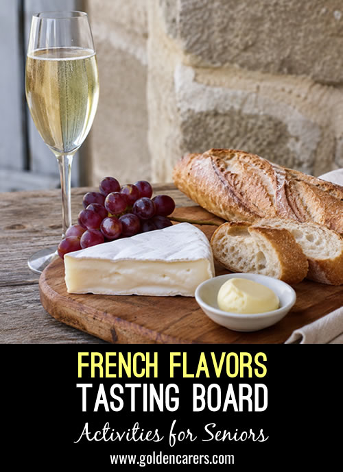 French Flavors Tasting Board