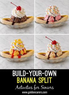 Build-Your-Own Banana Split