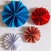 Patriotic Paper Rosettes