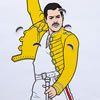 Pin the Moustache on Freddie Mercury