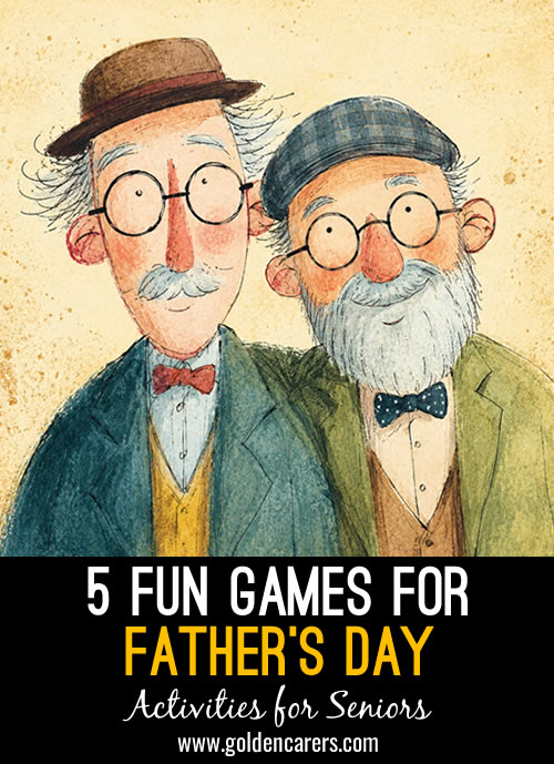 Five Fun Games for Father's Day