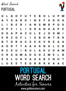 Portugal Word Search