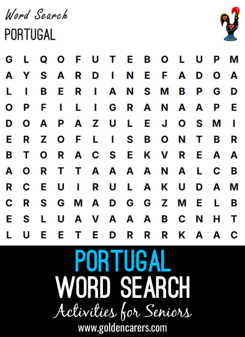 Portugal Word Search