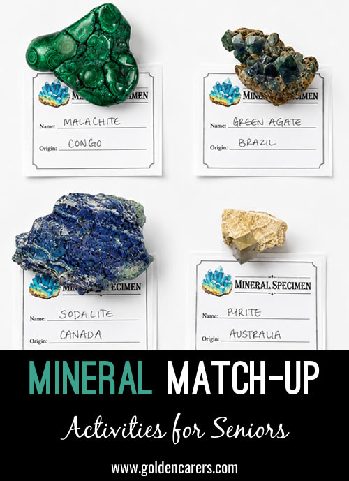Mineral Match-Up