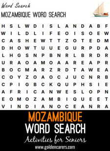 Mozambique Word Search