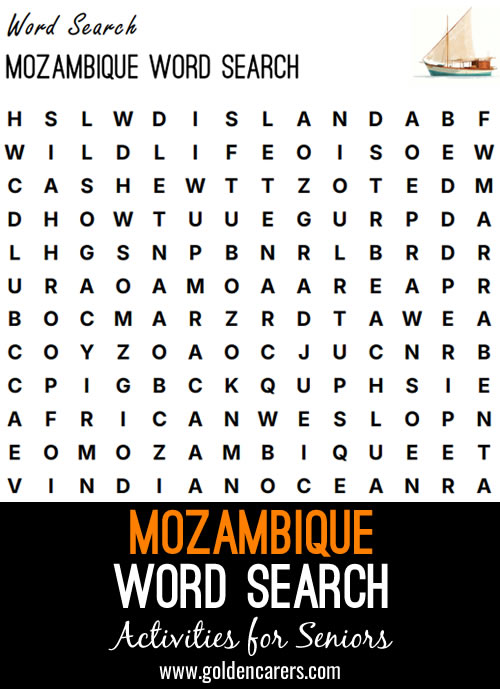 Mozambique Word Search