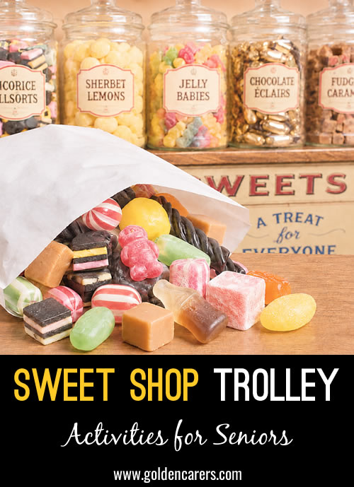 Sweet Shop Trolley